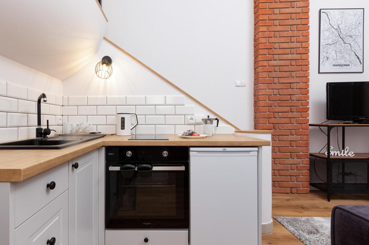 City Center Mezzanine Studio Chmielna By Noclegi Renters Varšava Exteriér fotografie